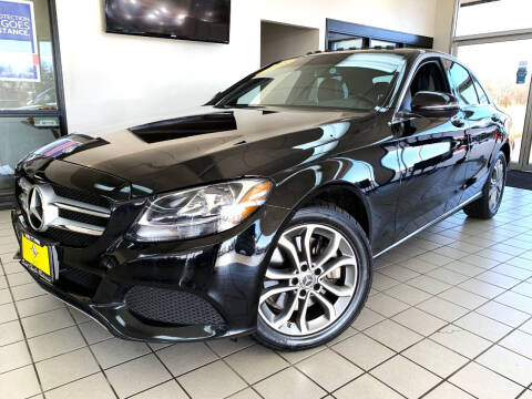 2018 Mercedes-Benz C-Class for sale at SAINT CHARLES MOTORCARS in Saint Charles IL