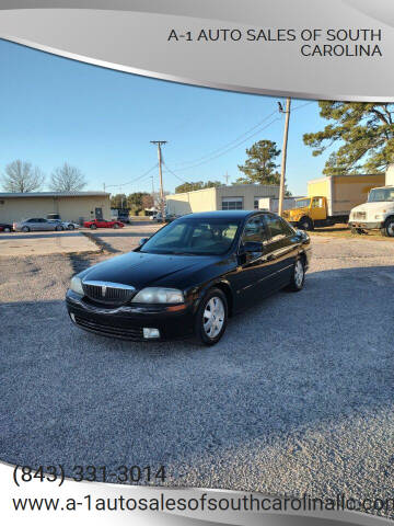 2002 Lincoln LS for sale at A-1 Auto Sales Of South Carolina in Conway SC