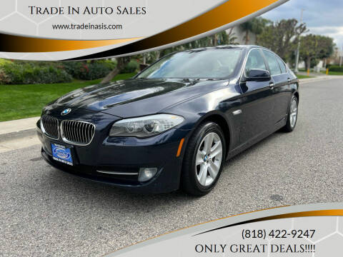 2012 BMW 5 Series for sale at Trade In Auto Sales in Van Nuys CA