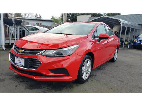 2016 Chevrolet Cruze for sale at H5 AUTO SALES INC in Federal Way WA