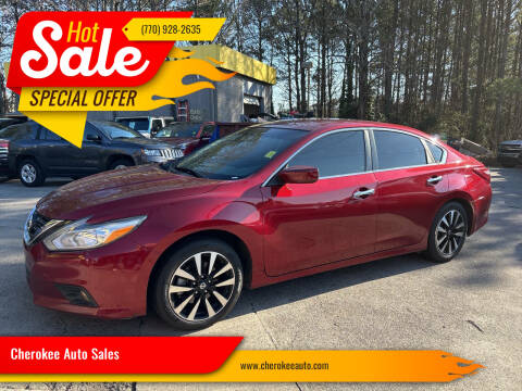 2018 Nissan Altima for sale at Cherokee Auto Sales in Acworth GA