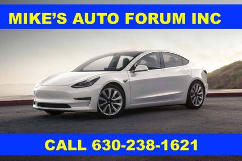 2022 Tesla Model 3 for sale at Mikes Auto Forum in Bensenville IL