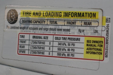 2014 Chevrolet Express 2500