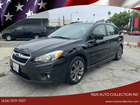 2012 Subaru Impreza for sale at n&n auto collection inc in Pasadena CA