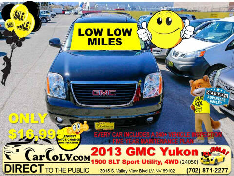 2013 GMC Yukon XL for sale at The Car Company in Las Vegas NV