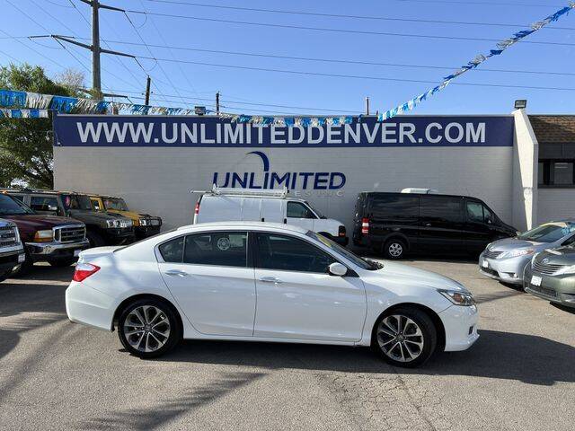 2015 Honda Accord for sale at Unlimited Auto Sales in Denver CO