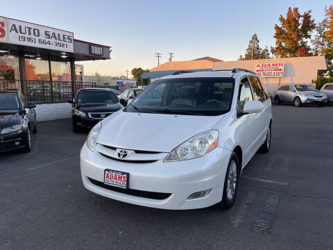 2009 Toyota Sienna for sale at Adams Auto Sales in Sacramento CA