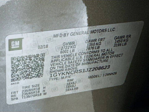 2018 Cadillac XT5 Luxury