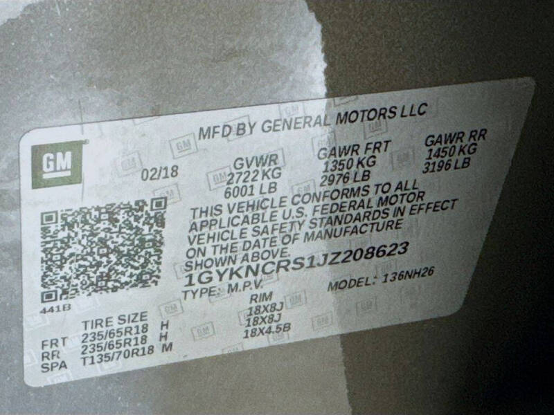 2018 Cadillac XT5 Luxury