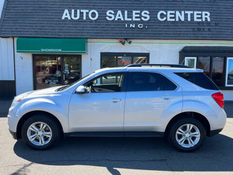 2015 Chevrolet Equinox for sale at Auto Sales Center Inc in Holyoke MA
