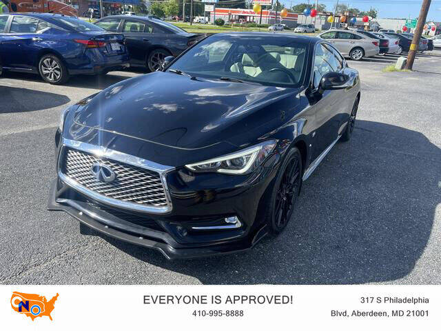 2017 Infiniti Q60 for sale at Car Nation in Aberdeen MD
