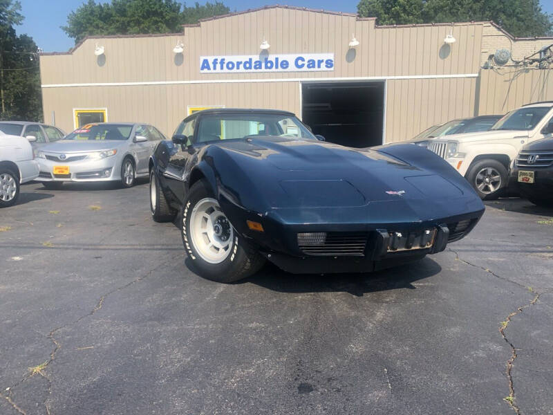 1979 Chevrolet Corvette for sale at Affordable Cars in Kingston NY