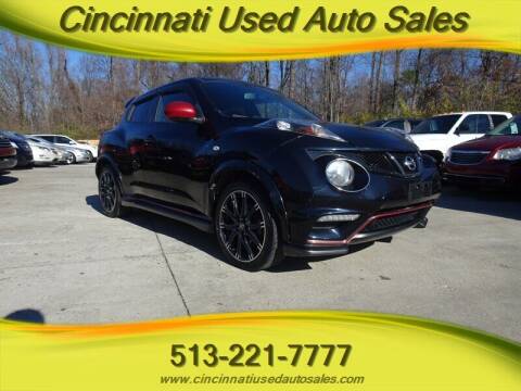 2013 Nissan JUKE for sale at Cincinnati Used Auto Sales in Cincinnati OH