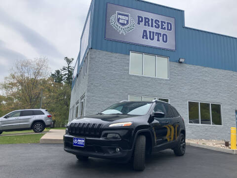 2017 Jeep Cherokee for sale at PRISED AUTO in Gladstone MI