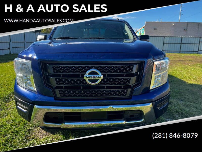 2020 Nissan Titan for sale at H & A AUTO SALES in Houston TX