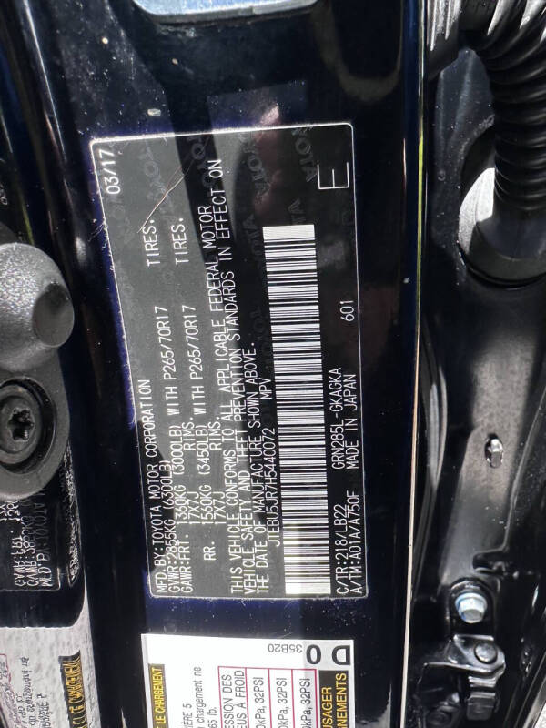 2017 Toyota 4Runner SR5