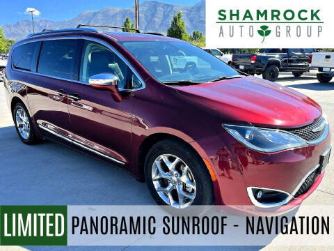 2018 Chrysler Pacifica for sale at Shamrock Group LLC #1 - Passenger Vans in Pleasant Grove UT