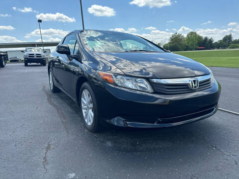 2012 Honda Civic for sale at B & W Auto in Campbellsville KY