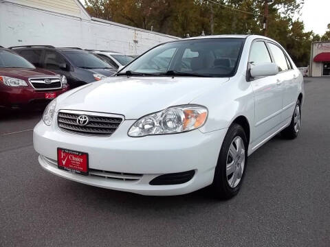 2007 Toyota Corolla for sale at 1st Choice Auto Sales in Fairfax VA