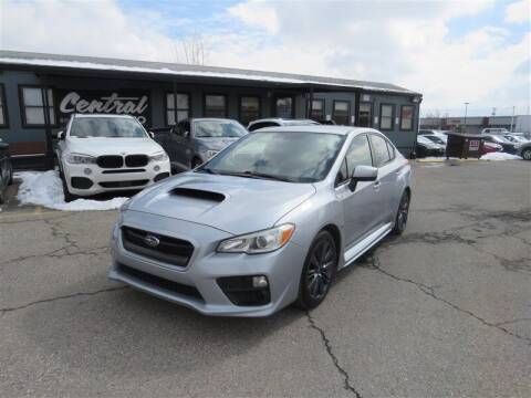 2017 Subaru WRX for sale at Central Auto in South Salt Lake UT