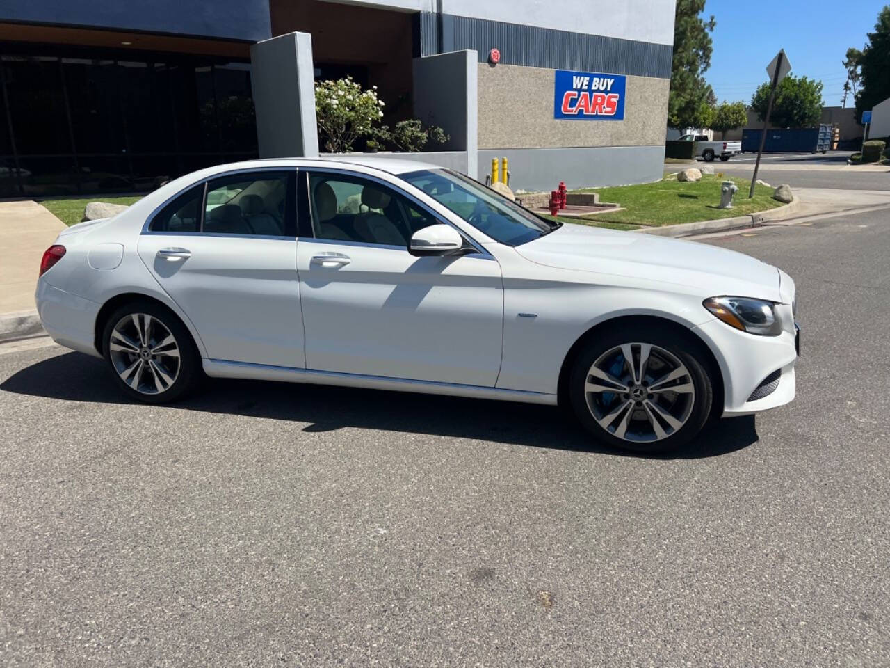 2017 Mercedes-Benz C-Class for sale at ZRV AUTO INC in Brea, CA