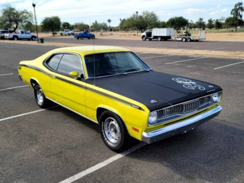 1971 Plymouth Duster for sale at Classic Car Deals in Cadillac MI