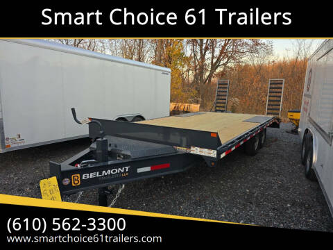 2025 Belmont 14K 20ftFlatbed Deckover Equip for sale at Smart Choice 61 Trailers - Belmont Trailers in Shoemakersville, PA