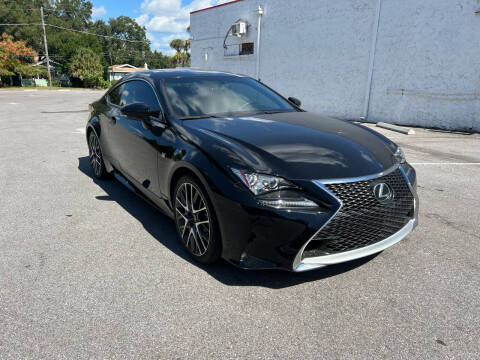 2016 Lexus RC 200t for sale at Consumer Auto Credit in Tampa FL
