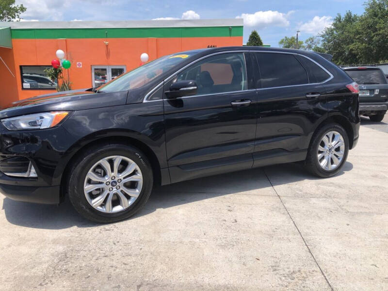 2021 Ford Edge for sale at Galaxy Auto Service, Inc. in Orlando FL