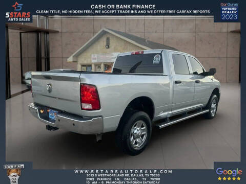 2018 RAM 2500 Tradesman