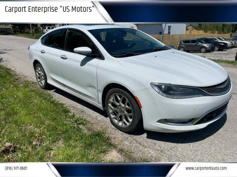 2015 Chrysler 200 for sale at Carport Enterprise "US Motors" in Kansas City MO