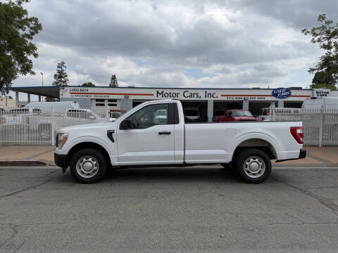 2022 Ford F-150 for sale at MOTOR CARS INC in Tulare CA
