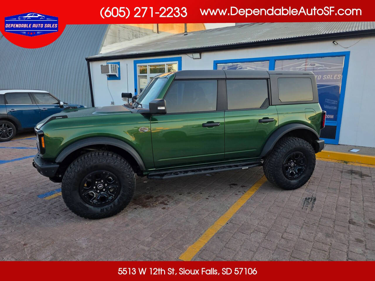 Green 2022 Ford Bronco Wildtrak Advanced 4x4 Wildtrak Advanced 4dr SUV 1