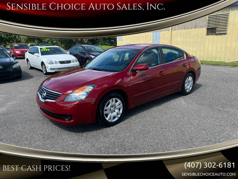 2009 Nissan Altima for sale at Sensible Choice Auto Sales, Inc. in Longwood FL