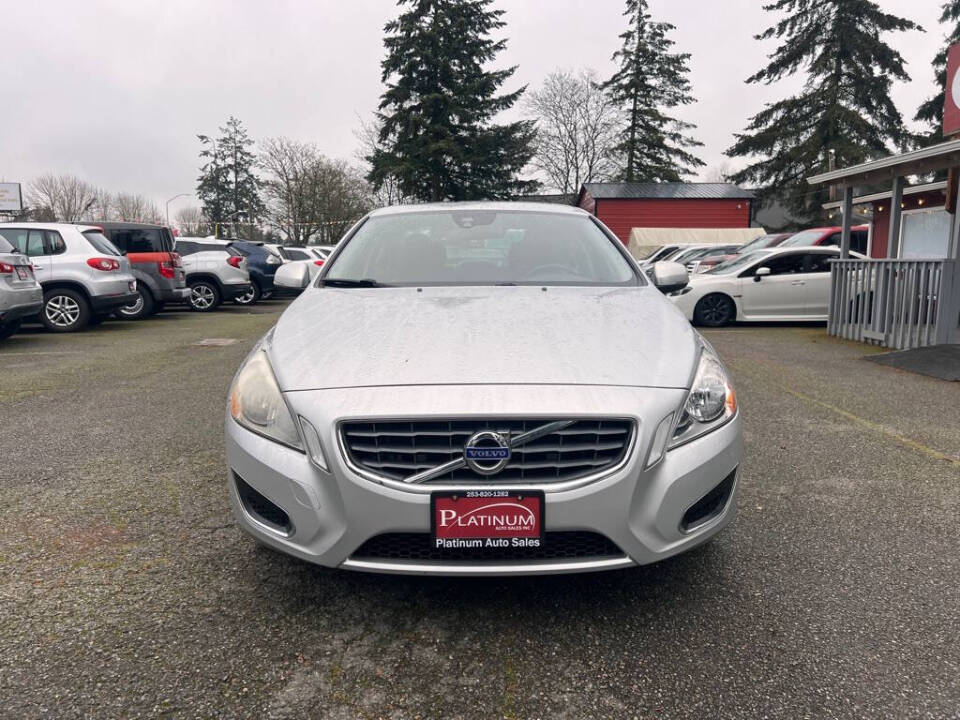 2012 Volvo S60 for sale at PLATINUM AUTO SALES INC in Lacey, WA