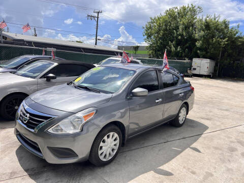 2019 Nissan Versa for sale at JM Automotive in Hollywood FL