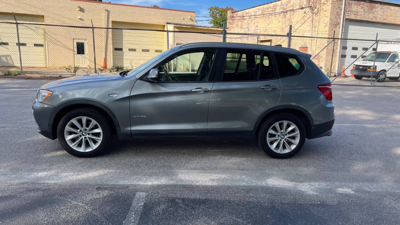 2013 BMW X3 for sale at East Auto Sales LLC in Raleigh, NC