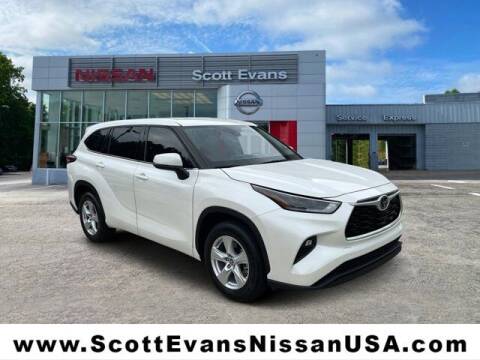 2021 Toyota Highlander for sale at Scott Evans Nissan in Carrollton GA