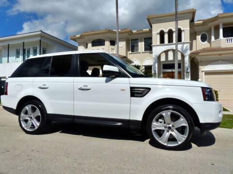 2012 Land Rover Range Rover Sport for sale at Lifetime Automotive Group in Pompano Beach FL