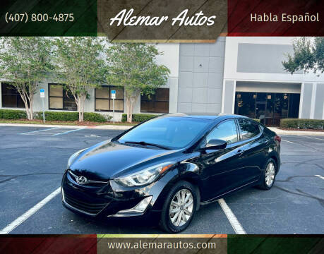 2014 Hyundai Elantra for sale at Alemar Autos in Orlando FL