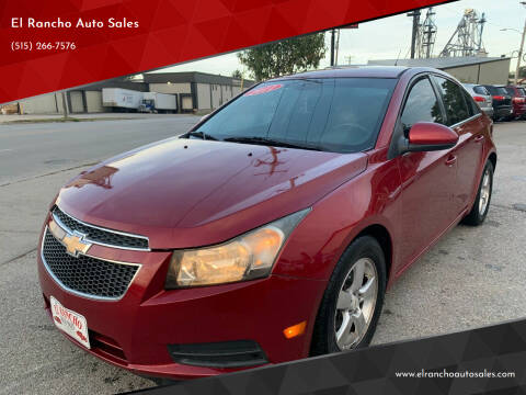 2011 Chevrolet Cruze for sale at El Rancho Auto Sales in Des Moines IA