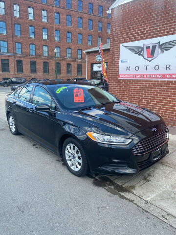 2015 Ford Fusion for sale at LV MOTOR LLC in Troy NY