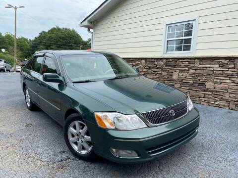 2002 Toyota Avalon for sale at NO FULL COVERAGE AUTO SALES LLC in Austell GA
