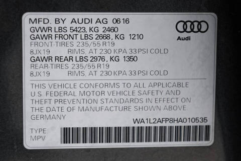 2017 Audi Q5 2.0T quattro Premium Plus