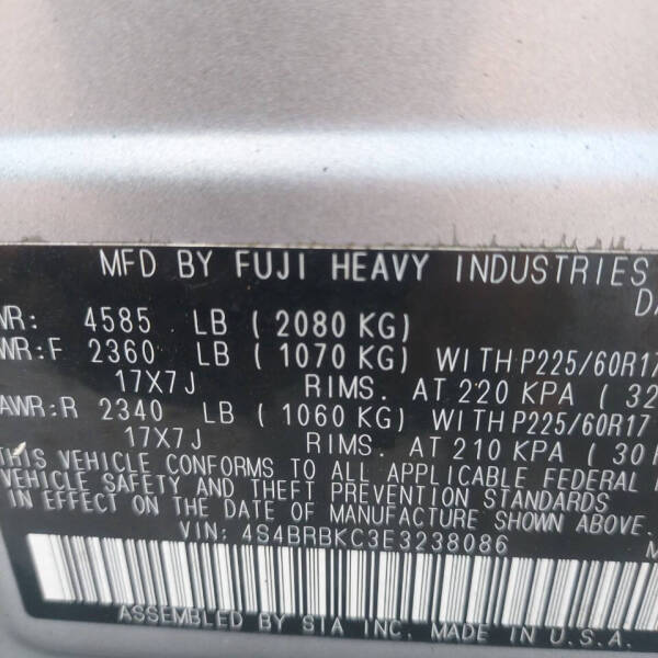 2014 Subaru Outback 2.5i Premium