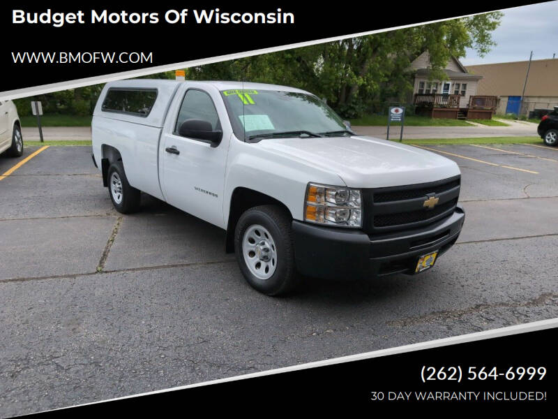 2011 Chevrolet Silverado 1500 for sale at Budget Motors of Wisconsin in Racine WI