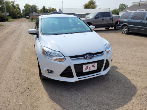 2012 Ford Focus for sale at J & S Auto Sales in Thompson ND