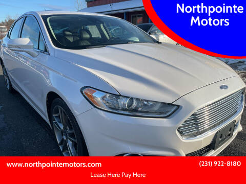 2013 Ford Fusion for sale at Northpointe Motors in Kalkaska MI