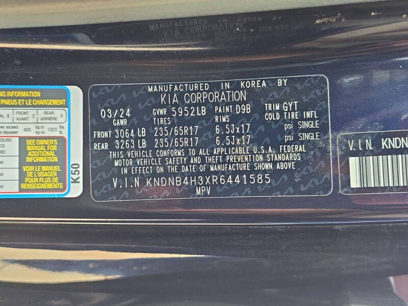 2024 Kia Carnival
