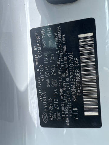 2016 Hyundai Genesis